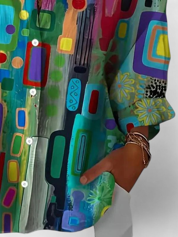 Alaya - Modern Canvas Blouse
