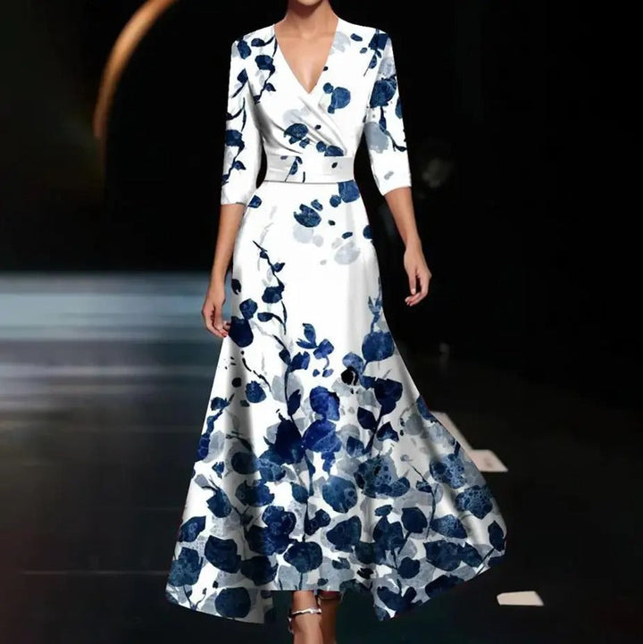 Saffie - Printed Wrap Dress